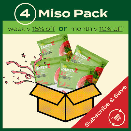 Miso 4 pack Subscription