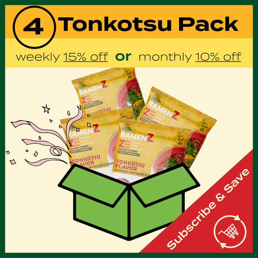 Tonkotsu 4 pack Subscription