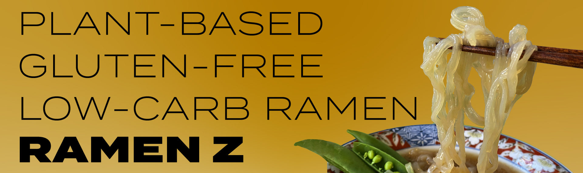Vegan RAMEN Z plant based gluten free low carb ramen meal