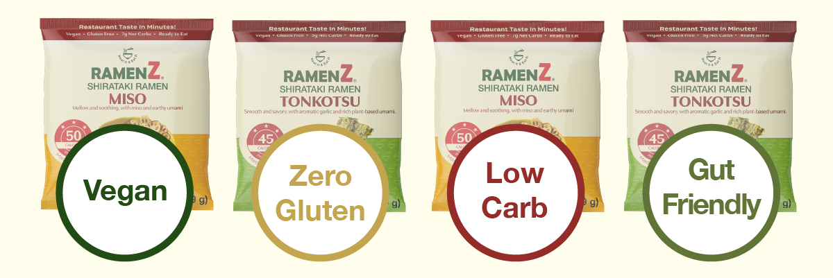 Gluten free low calories vegan ramen Ramen Z